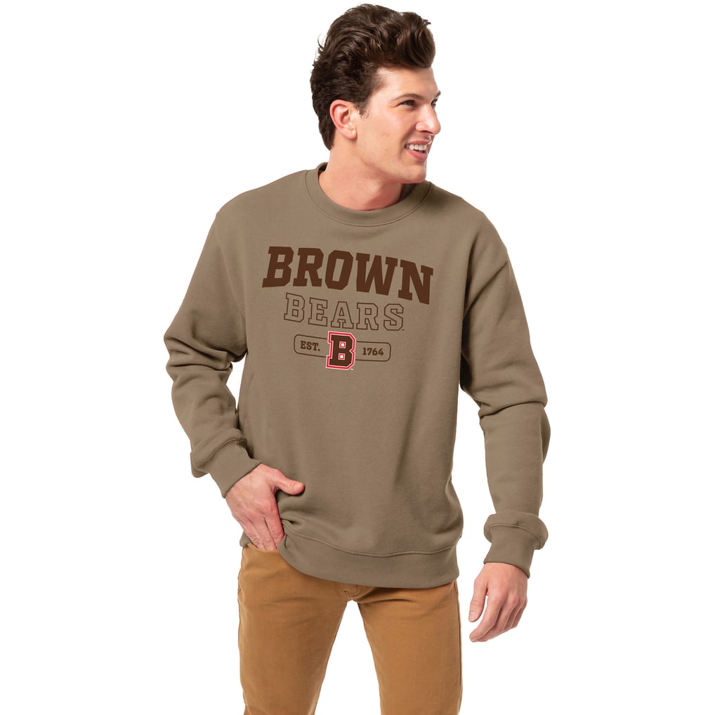  Brown Bears League Collegiate Wear Essentials 2.0 Pullover Sweatshirt - Brown